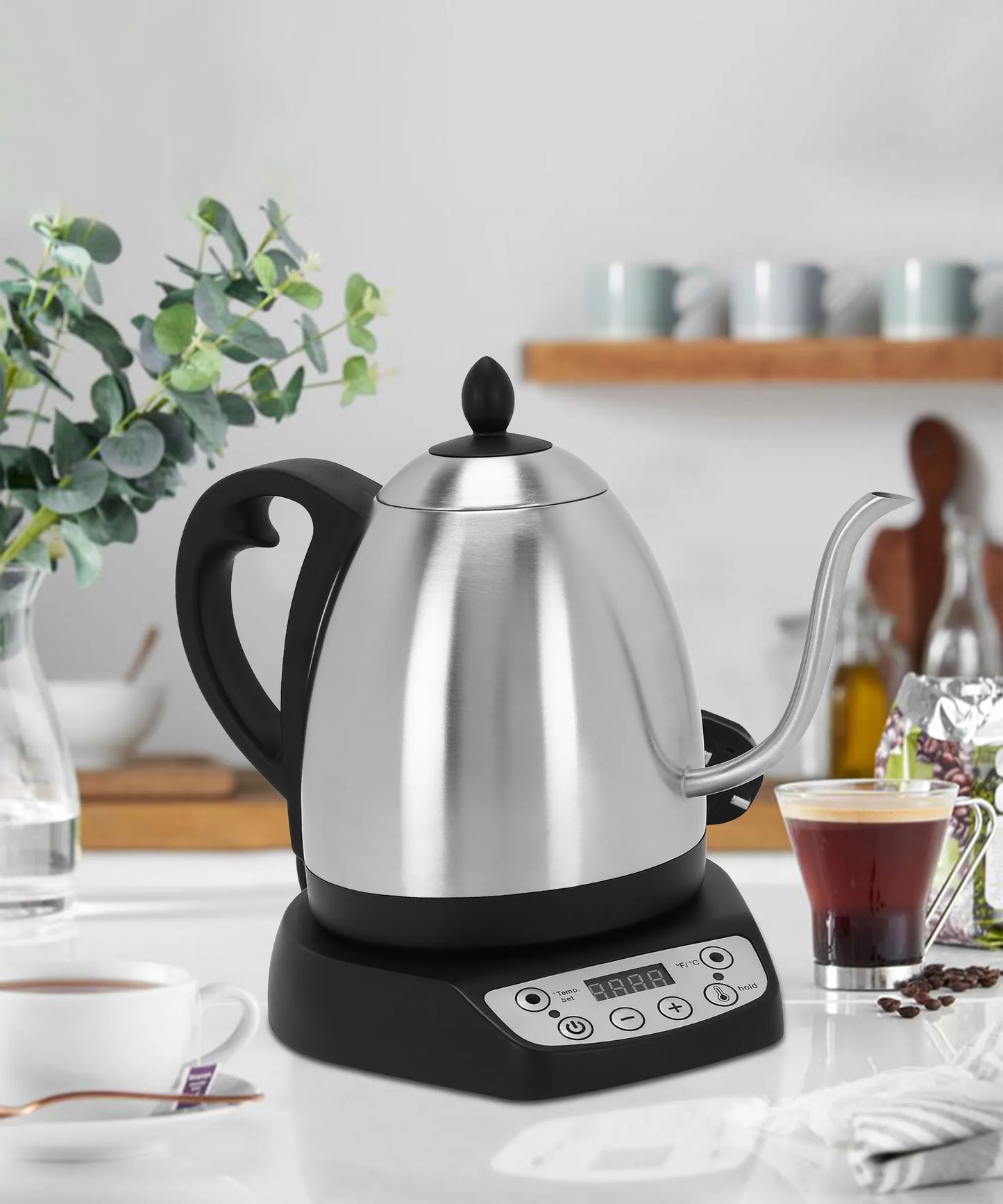 Bonavita 1L Gooseneck Kettle: Digital Variable Temperature