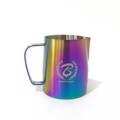 Barista Space Rainbow Milk Pitcher for Latte Art