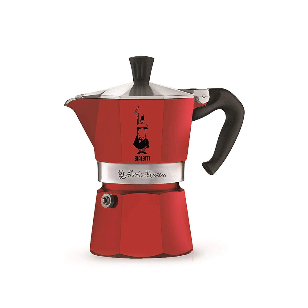 Bialetti Moka Express 3 Cup Black | Authentic Italian Coffee Bialetti Moka Express 3 Cup Black | Authentic Italian Coffee
