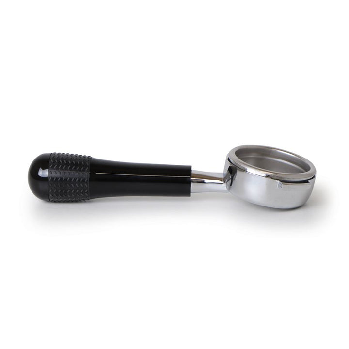 Nuova Simonelli Bottomless Black Handle Portafilter - Brewing Gadgets India Private Limited