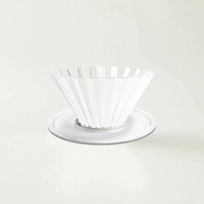 Origami Dripper Air S - Clear with Plastic Holder-standard