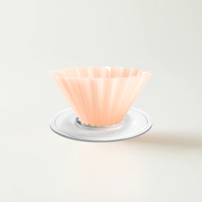 Origami Dripper Air S - Matt Pink with Plastic Holder-standard