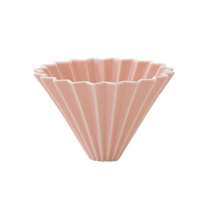 Origami Pink Dripper M with Plastic Holder