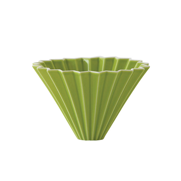 Origami Green Dripper M with Plastic Holder