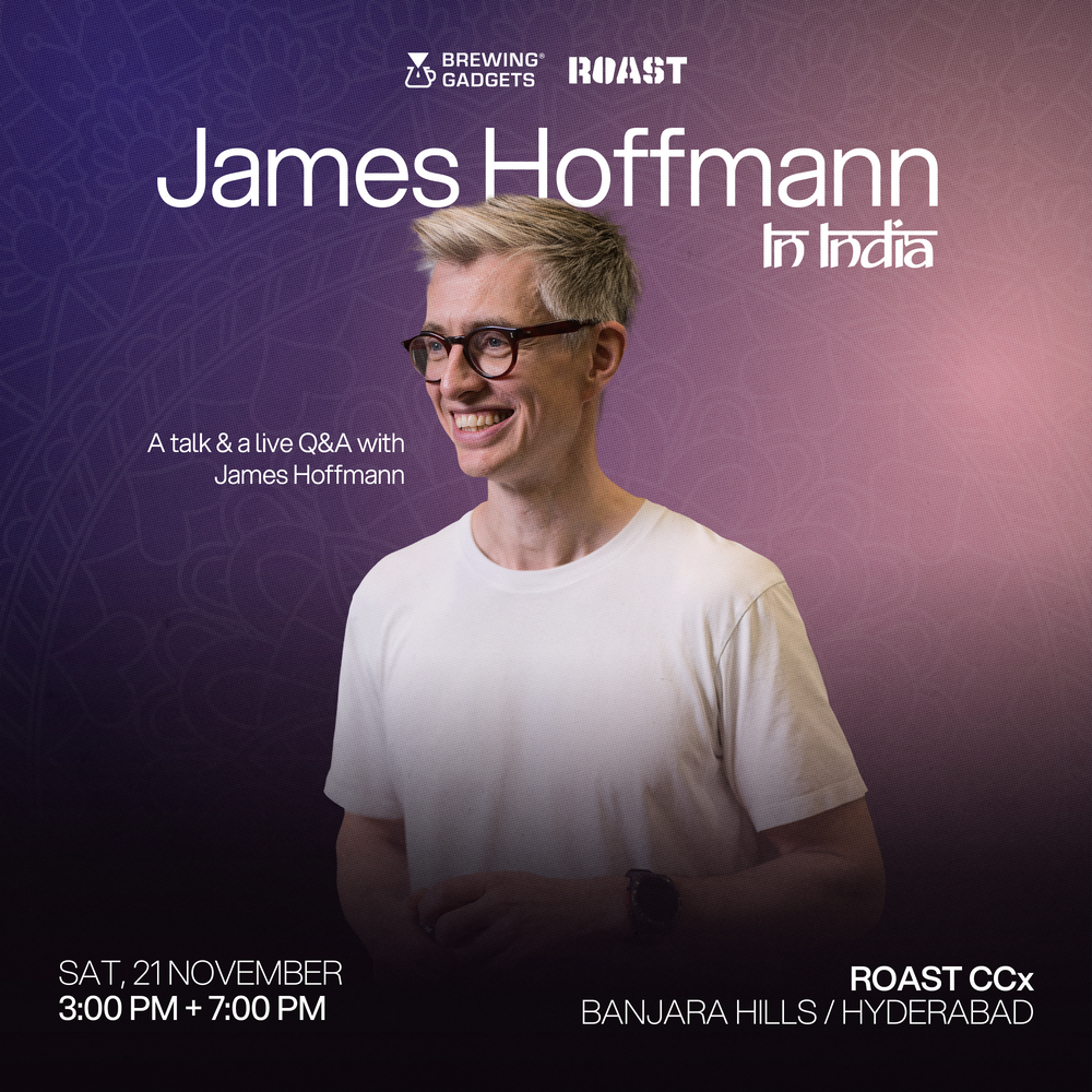 James Hoffmann Live in Hyderabad