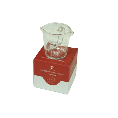 Precise - 2.4oz Shot Glass with Double Spouts and Handle