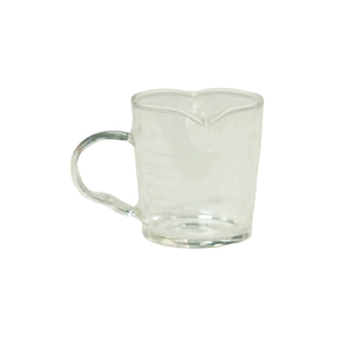 Precise - 2.4oz Shot Glass with Double Spouts and Handle