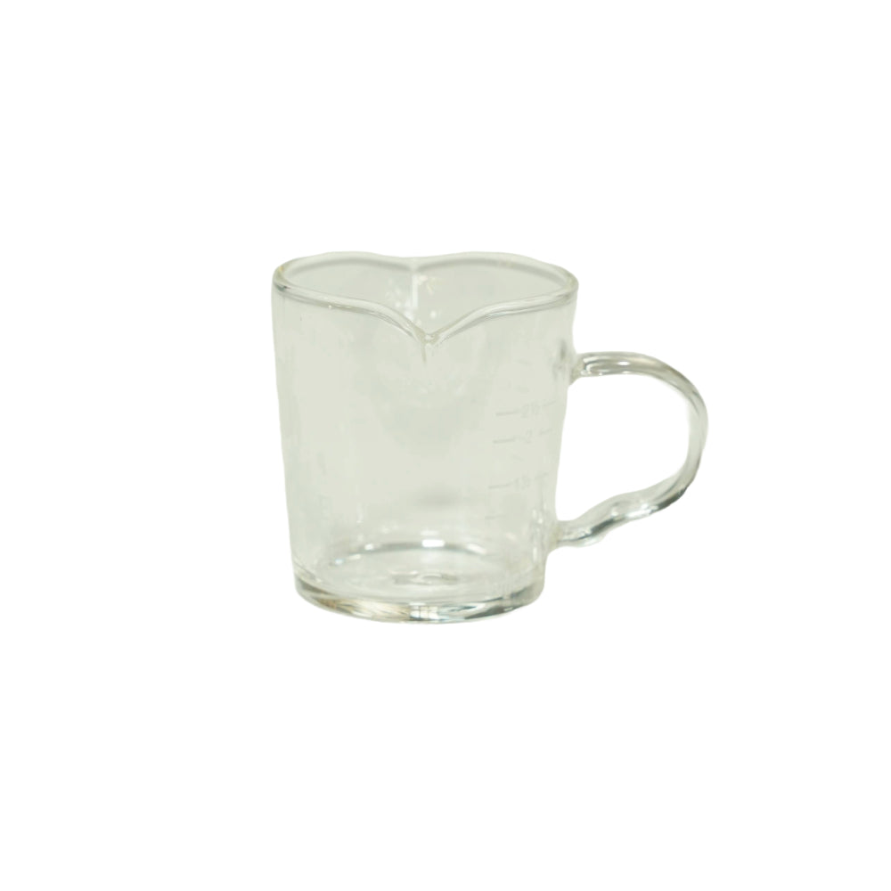 Precise - 2.4oz Shot Glass with Double Spouts and Handle