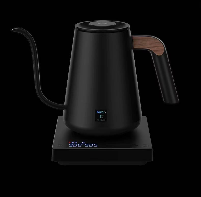 Timemore Fish Smart Electric Kettle, Black | Brewing Gadgets