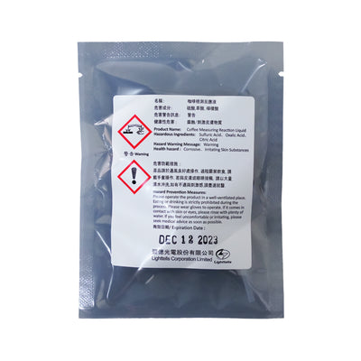 Lighttells CA-700 Coffee Measuring Reaction Liquid testing pack for single use