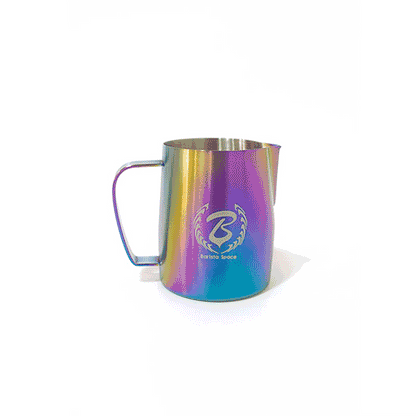 Barista Space Rainbow Milk Pitcher for Latte Art
