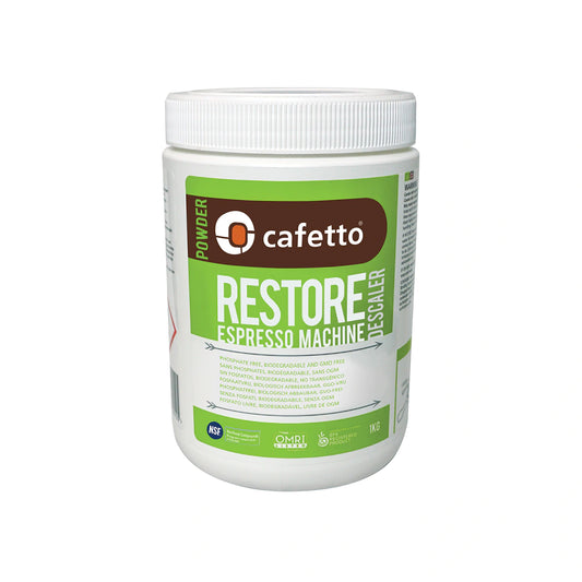 Cafetto Restore Descaler Powder, 1kg jars