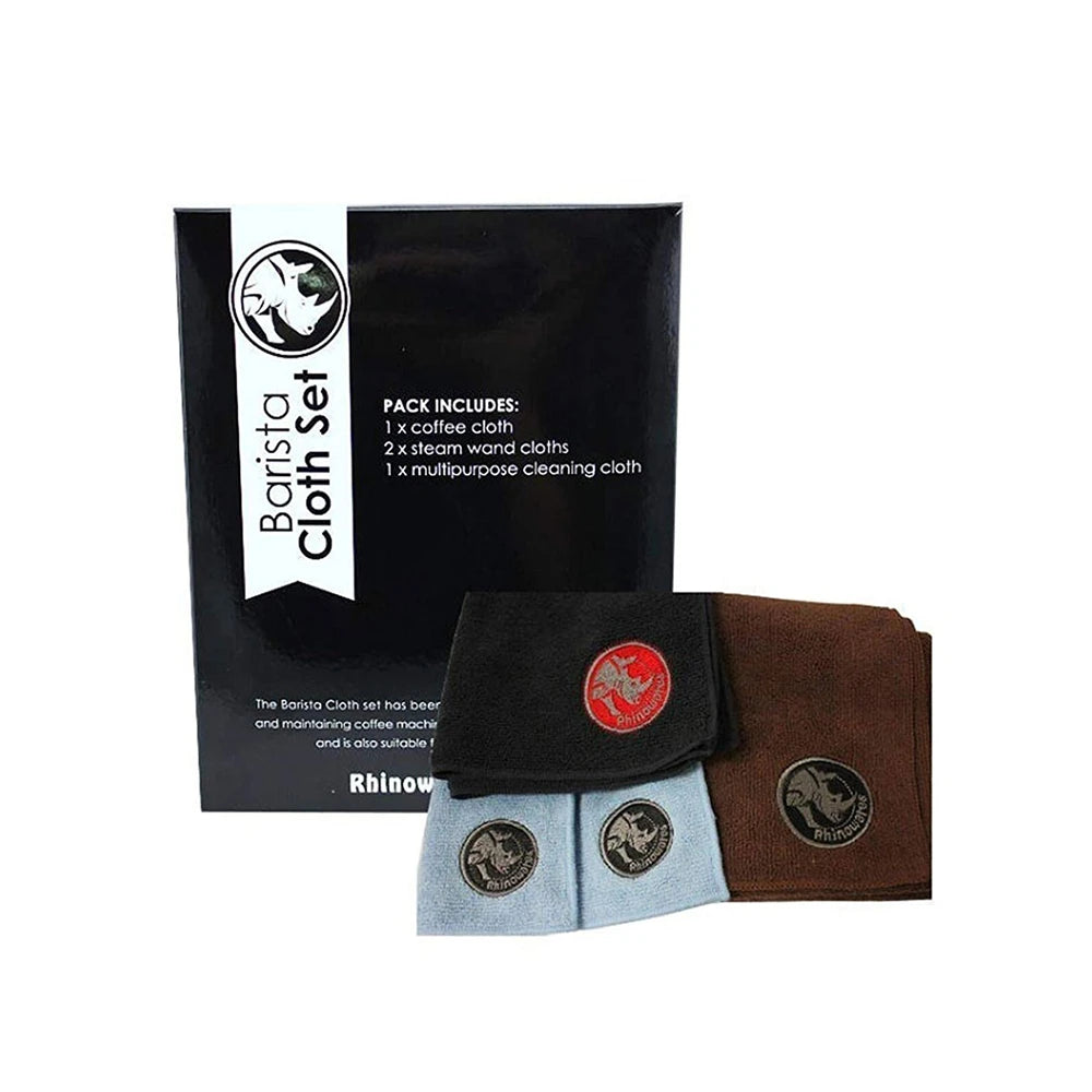 Rhino Barista Cloth Set - Cleaning Towel - Brewing Gadgets India Private Limited