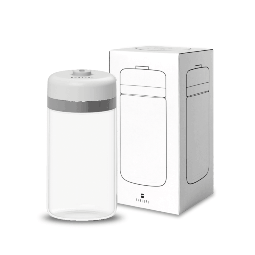 SHELBRU Canister Glass 800ml