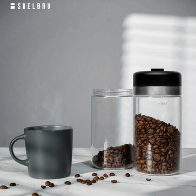 SHELBRU Canister Glass 800ml