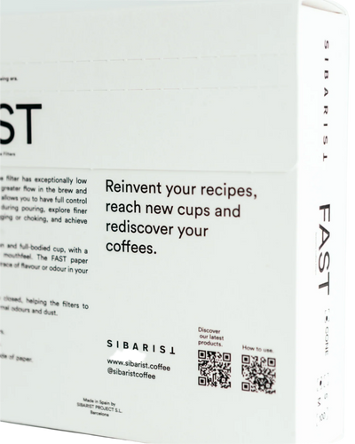 Sibarist FAST Specialty Coffee Filter (Pack of 100pcs)