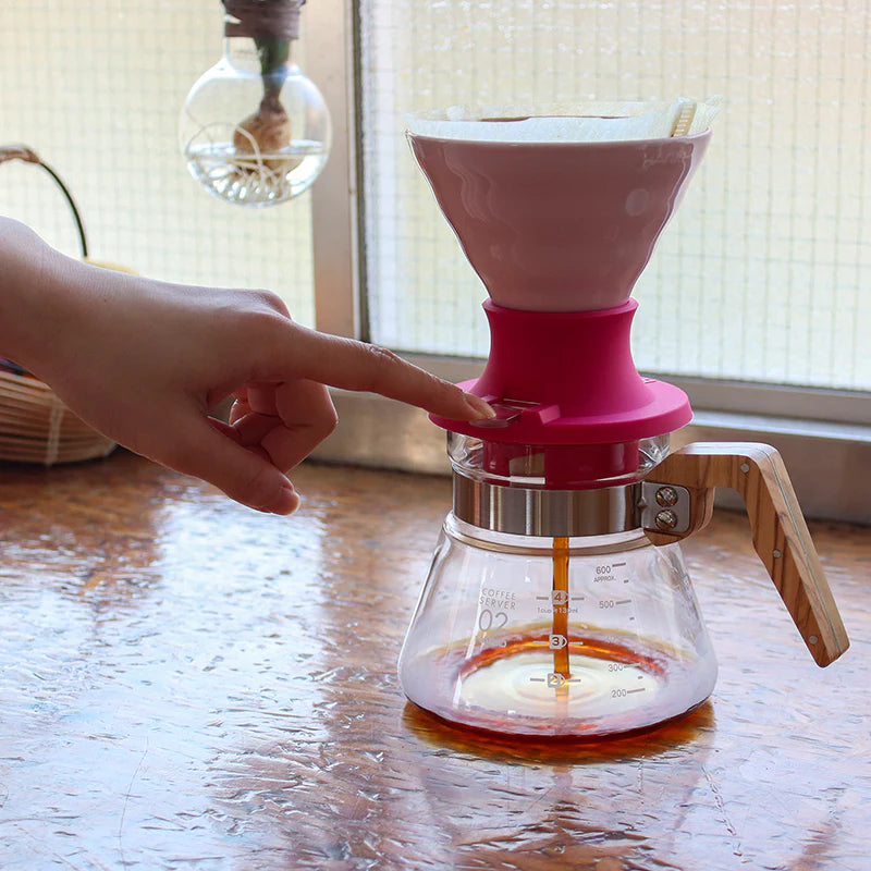 Hario V60-02 Ceramic Immersion Colour Dripper Switch