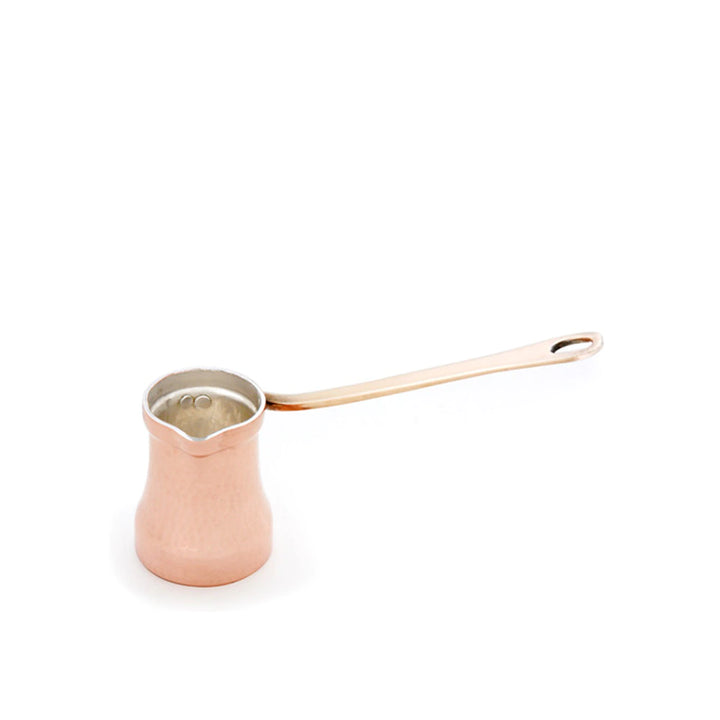 SOY C1G - Copper Turkish Coffee Pot, Silver Lining Inside - Brewing Gadgets India Private Limited