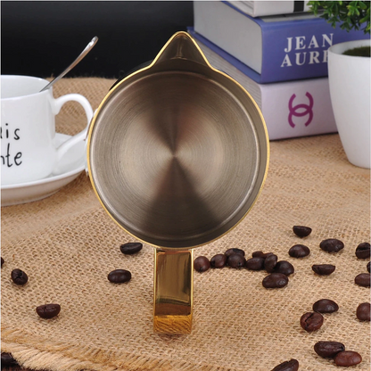 Barista Space Gold Milk Pitcher for Latte Art