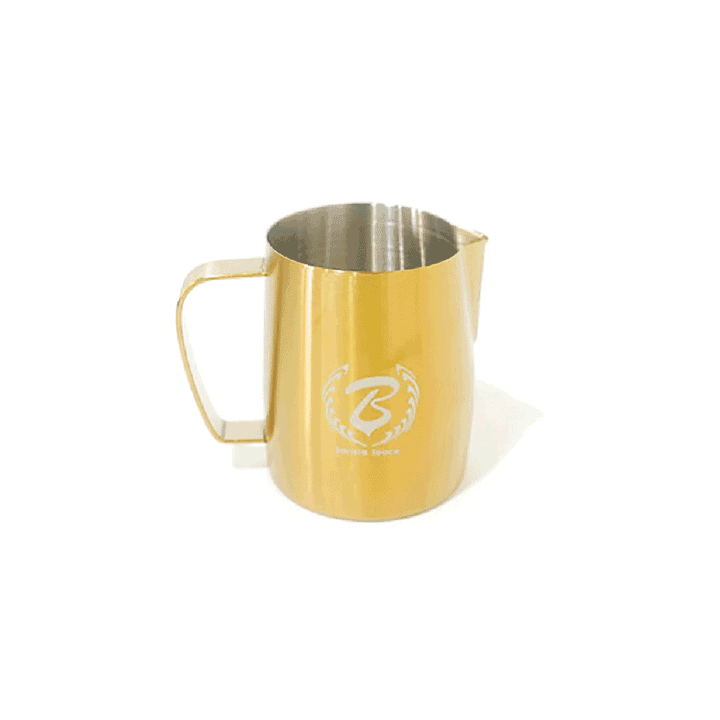 Barista Space Gold Milk Pitcher for Latte Art - Brewing Gadgets India Private Limited