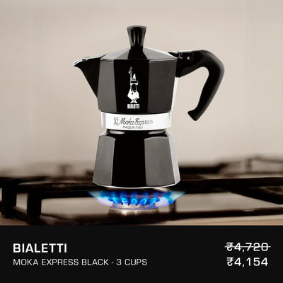 Bialetti Moka Express Coffee Maker 3 Cup