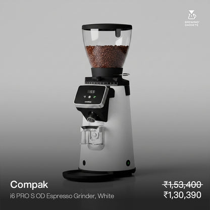 Compak i6 PRO S, OD Espresso Grinder, 64mm RS Burr