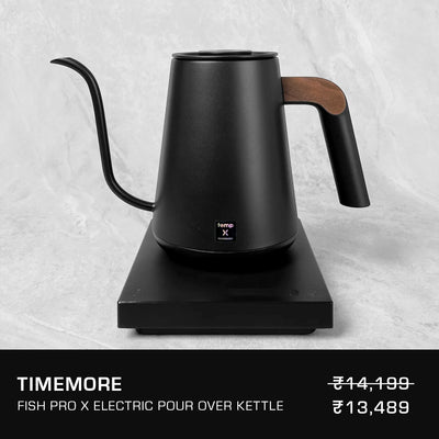 Timemore Fish Pro X Electric Pour over Kettle, 900ML