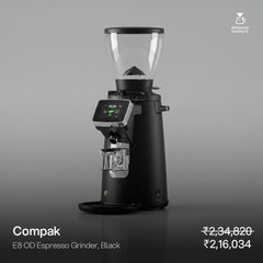 COMPAK - E8 OD Espresso Grinder, 83mm Flat Burrs