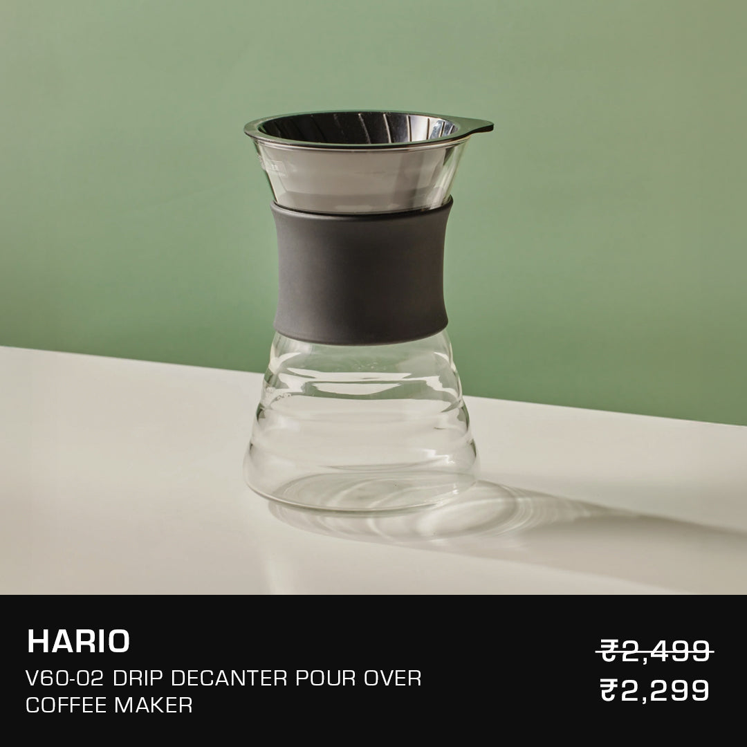 Hario V60-02 Drip Decanter Pour Over Coffee Maker, 700ml
