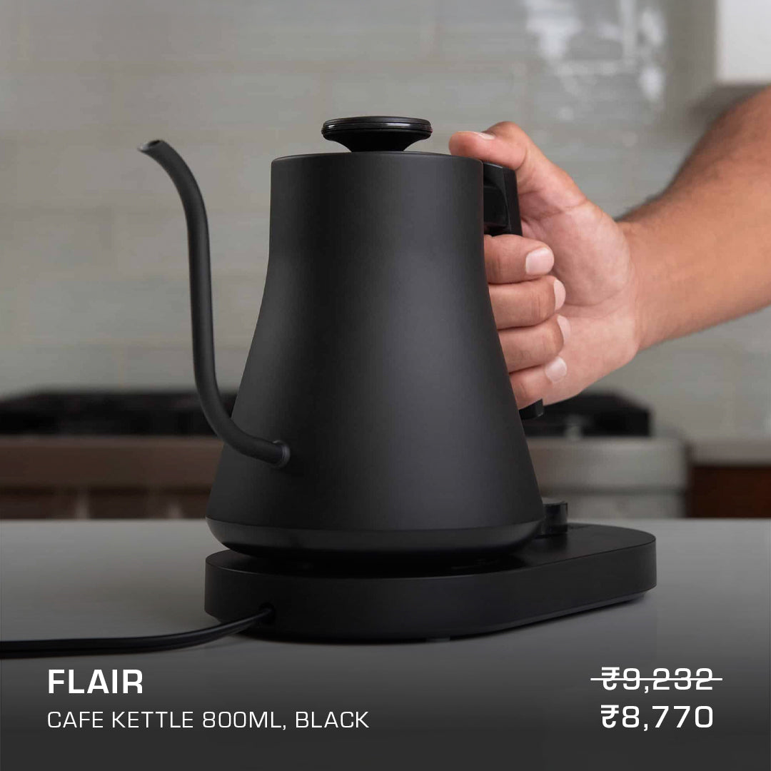 Flair Cafe Kettle 800ML – Black