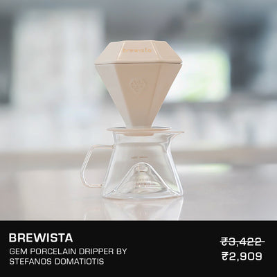 Brewista GEM Porcelain Dripper by Stefanos Domatiotis
