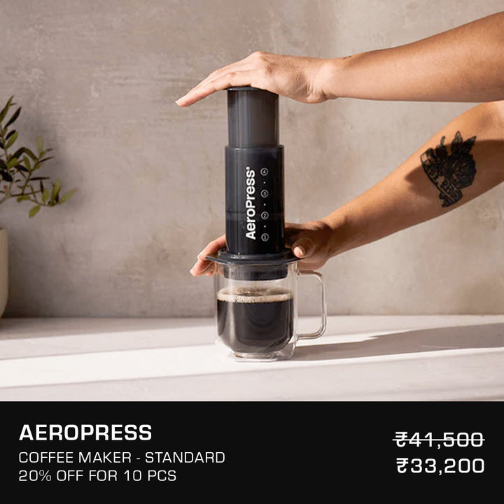 AeroPress Coffee Maker (Pack of 10) - Brewing Gadgets India Private Limited