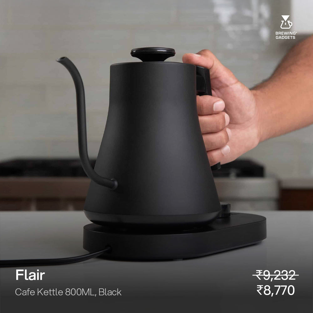Flair Cafe Kettle 800ML - Black