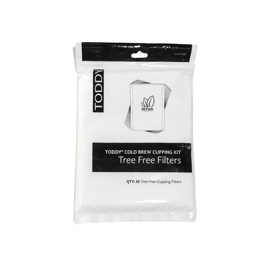 Toddy Cold Brew Cupping Kit Tree Free Filter - Pack of 50