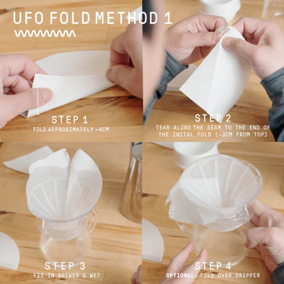 UFO Paper Filter Type A (50pc/pack)