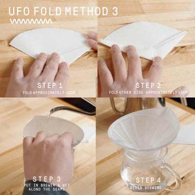UFO Paper Filter Type A (50pc/pack)
