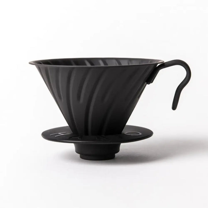 Hario V60-02 Metal Coffee Dripper/ Matt Black - Brewing Gadgets India Private Limited