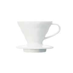 Hario V60-01 Ceramic Coffee Dripper, White