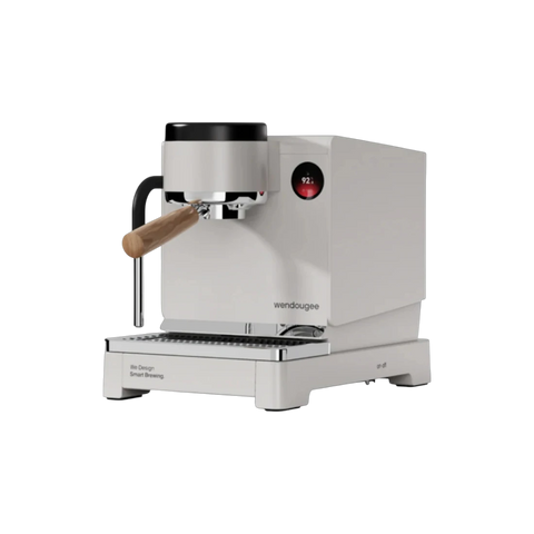Wendougee Lita Semi-Automatic Espresso Machine, White