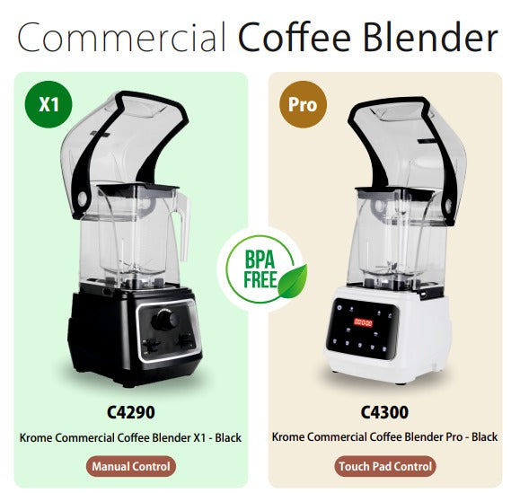 Krome Commercial Bar Blender PRO