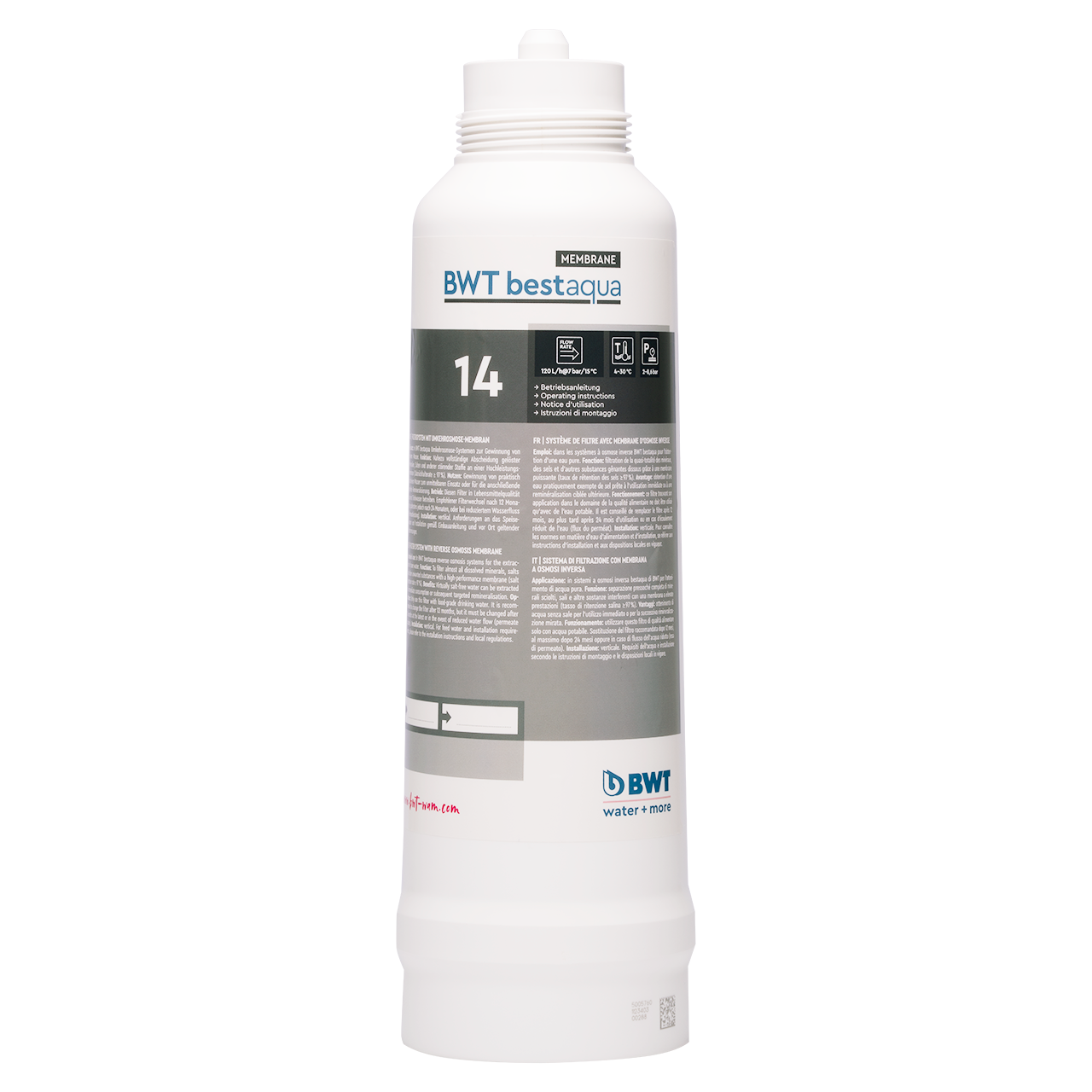 BWT Bestaqua Filter Cartridge – High-Performance Filtration for Coffee & Steam Equipment