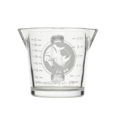 Rhino Coffee Gear Dual Spout Shotglass With Handle - Brewing Gadgets India Private Limited