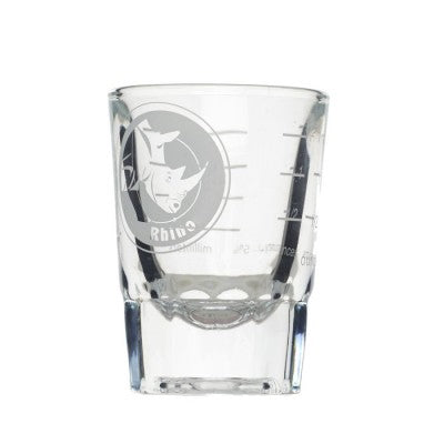 Rhino Espresso Shotglass, 2oz/60ml