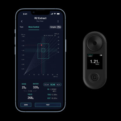 DiFluid Coffee TDS R2 Extract Refractometer