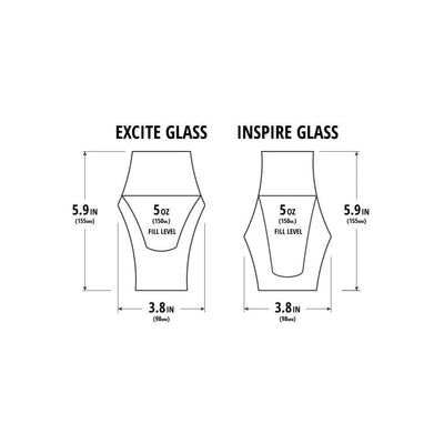 Kruve Excite & Inspire Glass Set