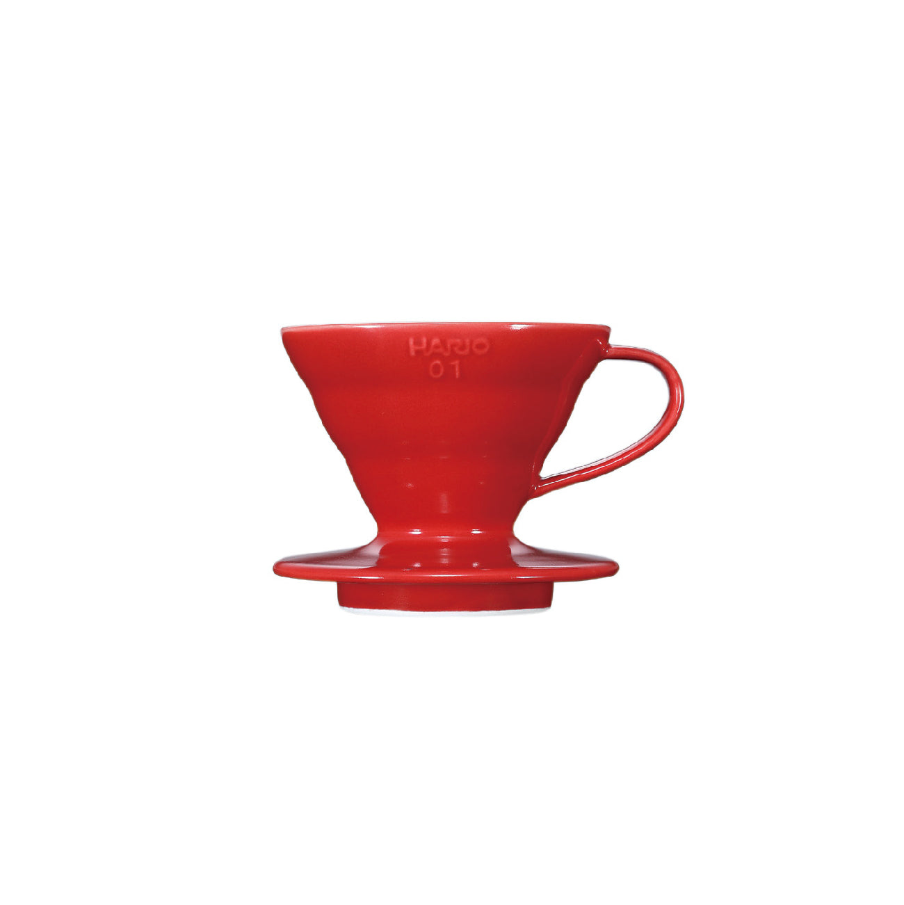 Hario V60 Coffee Dripper 01, Red (PP)