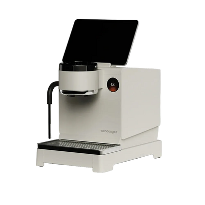 Wendougee Lita Semi-Automatic Espresso Machine, White