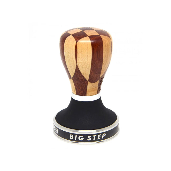 Pullman Checkerboard Barista Handle with Big Step Base, MK II 440C - Brewing Gadgets India Private Limited