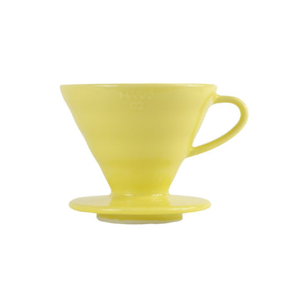 Hario V60-02 Ceramic Dripper - Yellow